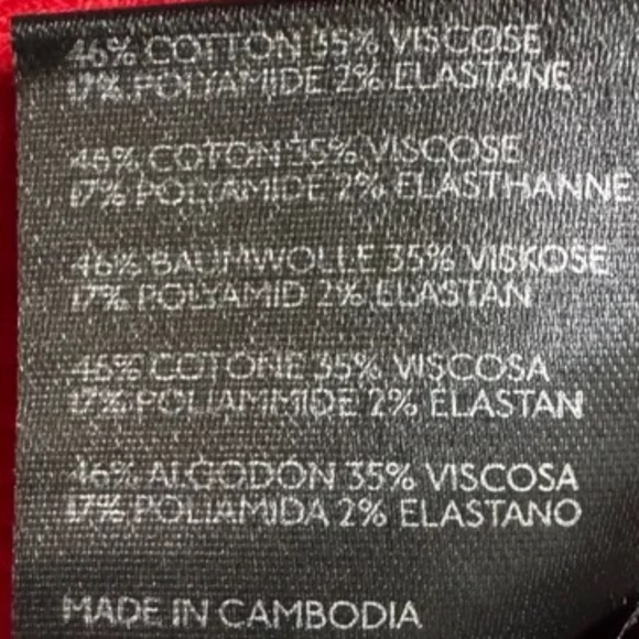 BDG Blue and Yellow Addison V Neck Ribbed Knit - Picture 6 of 6